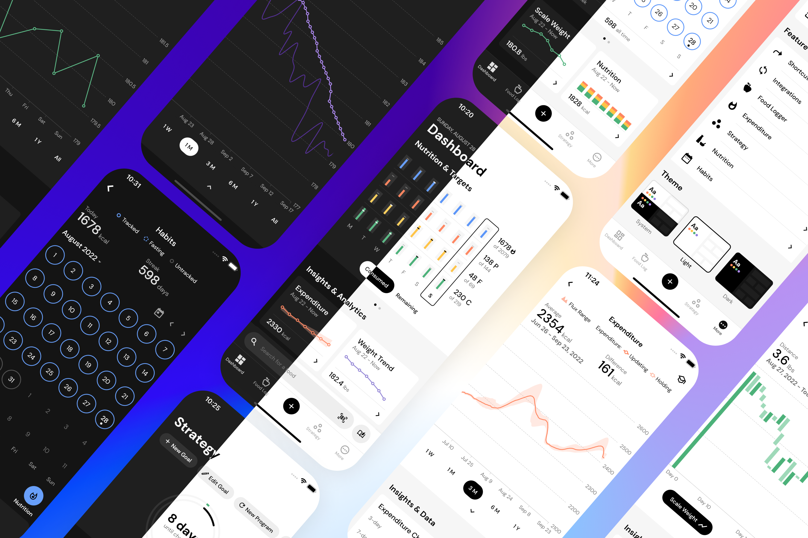 macrofactor's dashboard revamp